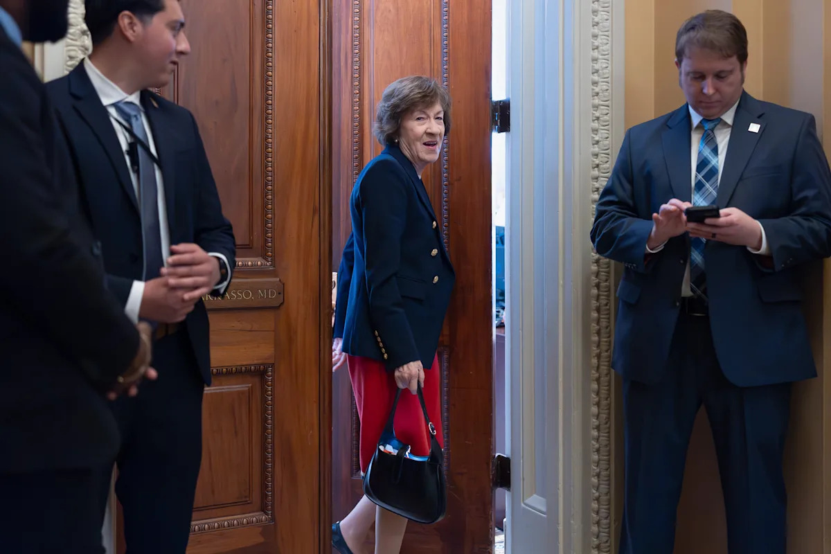 Defying Trump ended some Republicans' careers. It could help Susan Collins win reelection in Maine