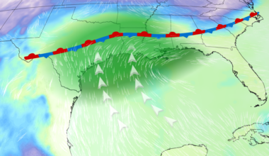 Tropical storm chances increase for major Gulf flood threat that has killed 1 in Texas