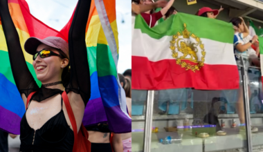 FIFA lets fans take rainbow flags to Iran-Egypt match, but bars Lion and Sun