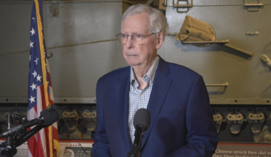 Senator Mitch McConnell hospitalized