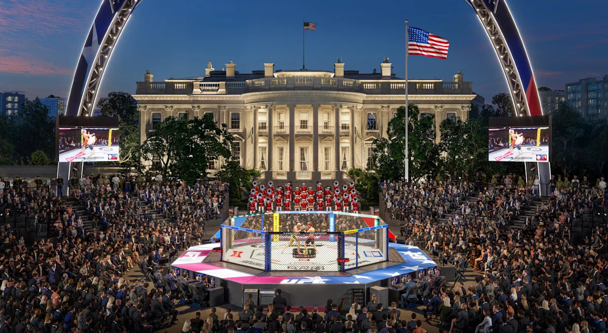 Inside the UFC’s $60 Million Made-for-TV White House Gambit