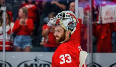 Red Wings Trade Goalie for First Round Pick