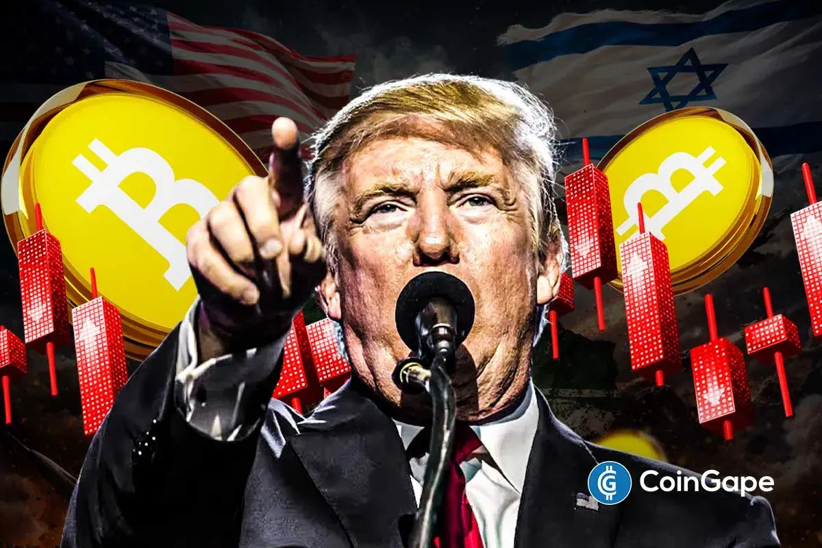 Bitcoin Retraces as Israel Strikes Iran Despite US President Trump’s Call for Restraint