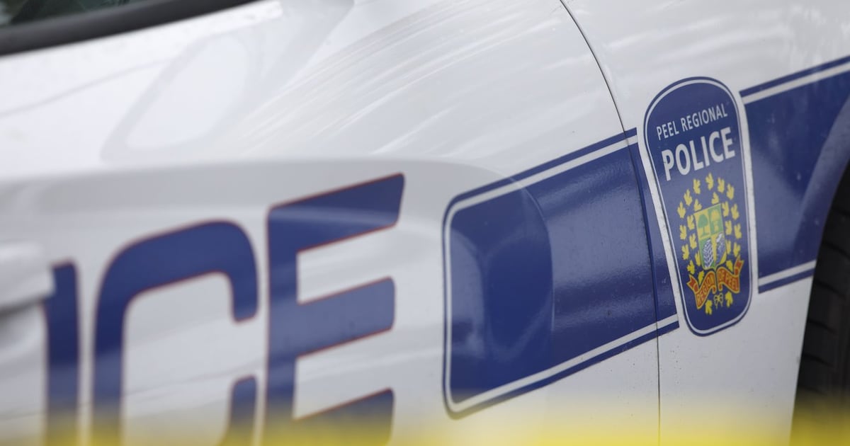 Brampton crash: Roads closed after brings downs light post
