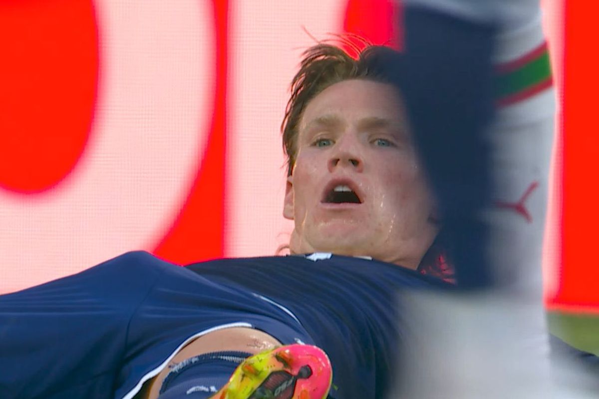 Scott McTominay on the floor