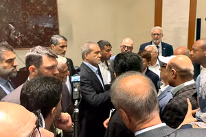 Under fire at home, Pezeshkian misses own VIP dinner send-off at UN