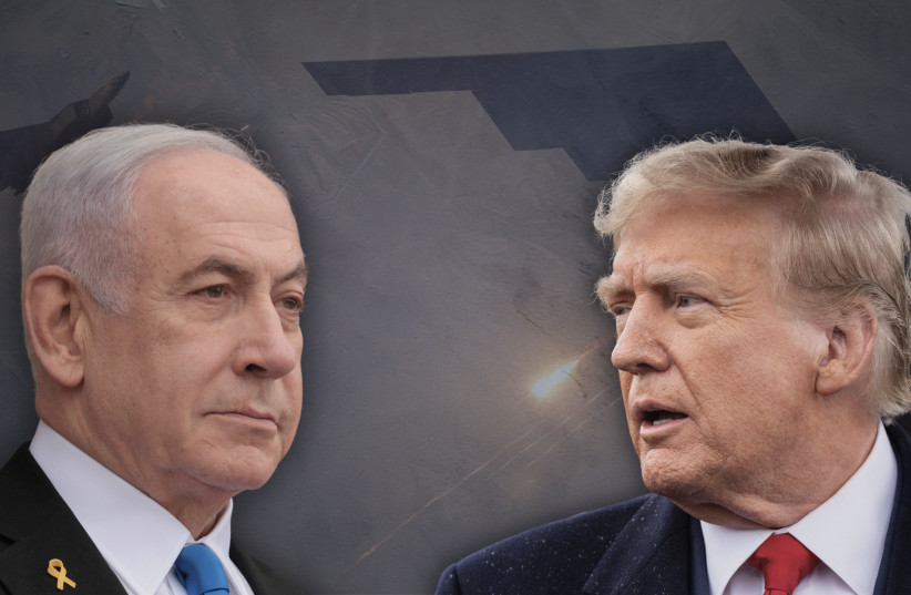 L to R: Israeli Prime Minister Benjamin Netanyahu, US President Donald Trump. (illustration)