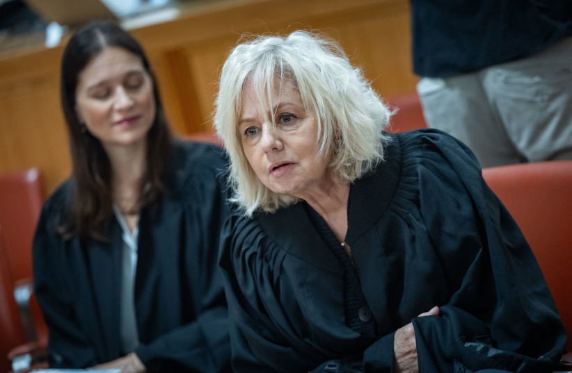 Israeli attorney general Gali Baharav Miara at the Supreme Court in Jerusalem