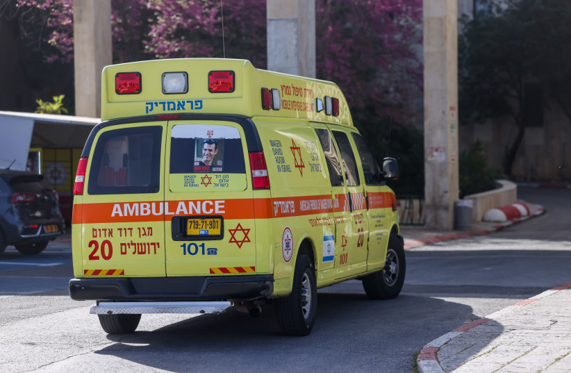 A Magen David Adom ambulance, pictured in March 28, 2024; illustrative.