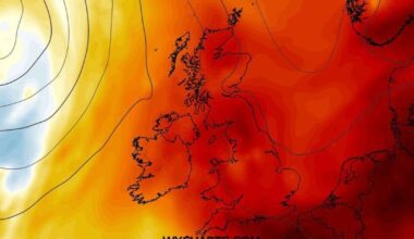UK hot weather maps show when 30C heatwave returns - 5 regions over 27C | Weather | News