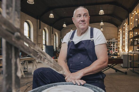 Keith Brymer Jones, pictured in his Salem Chapel studio, said the lack of support for small independents in Pwllheli was 'incred Keith Brymer Jones, pictured in his Salem Chapel studio, said the lack of support for small independents in Pwllheli was 'incred