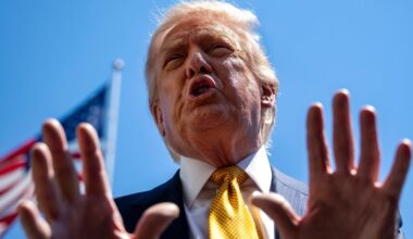 Trump Has A Wild New Plan For That Mess On The White House Lawn
