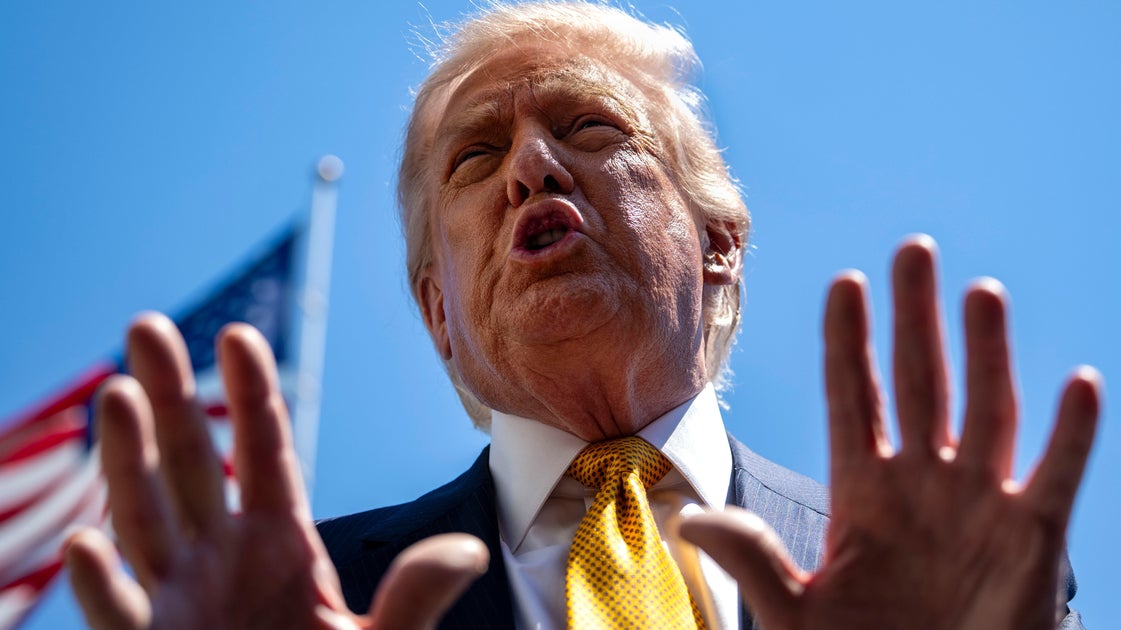 Trump Has A Wild New Plan For That Mess On The White House Lawn