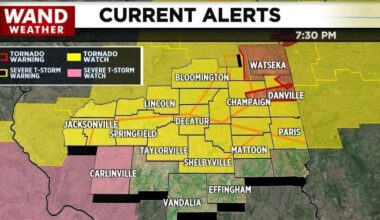 Tornado watch issued for parts of central Illinois | News