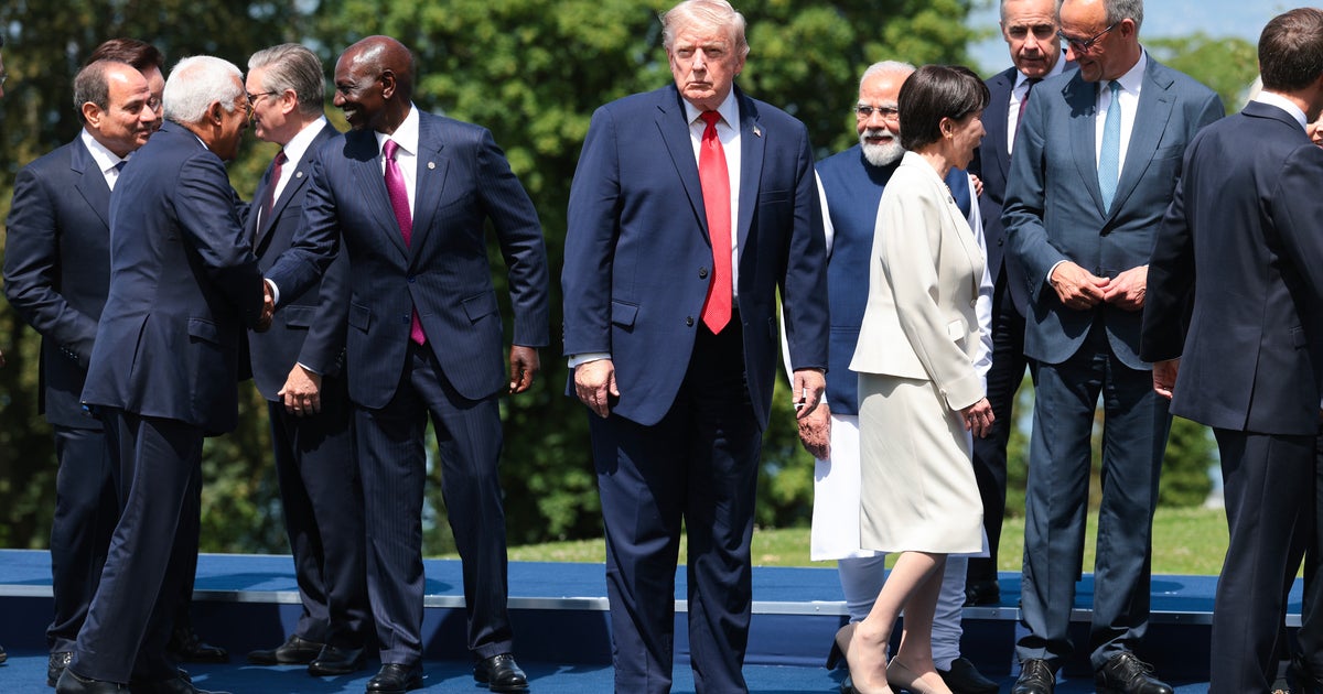 Tired And Confused-Looking Trump Continues Selling Iran ‘Deal’ At G7 Close