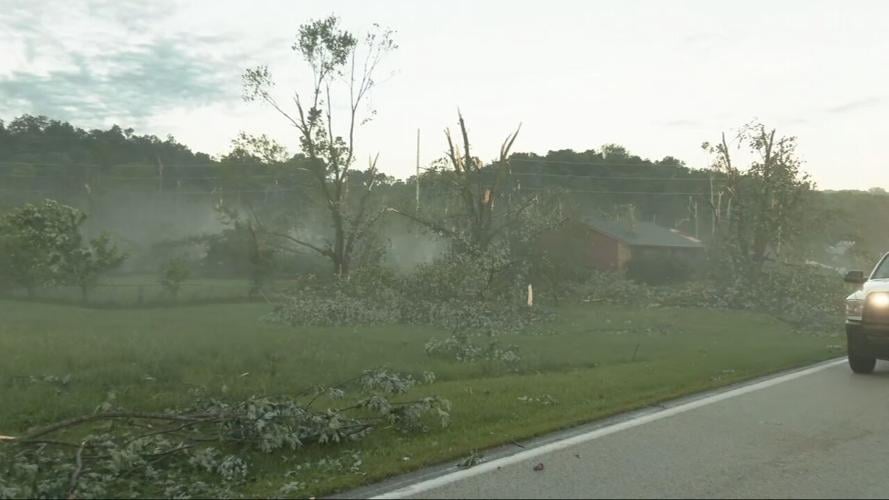 Freetown, Indiana storm damage