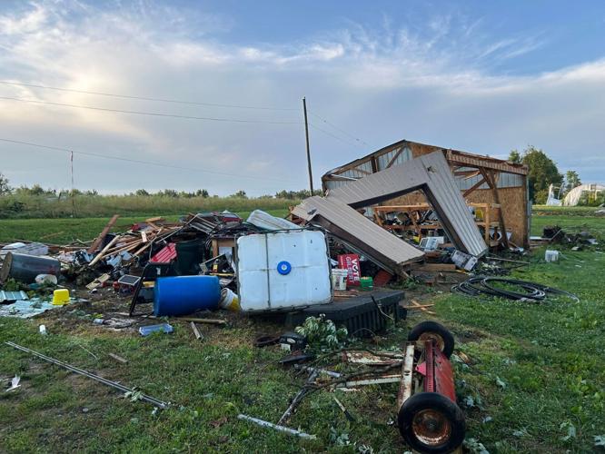 Freetown, Indiana tornado damage