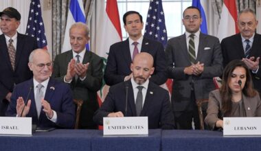 Israel, Lebanon sign framework peace deal with US