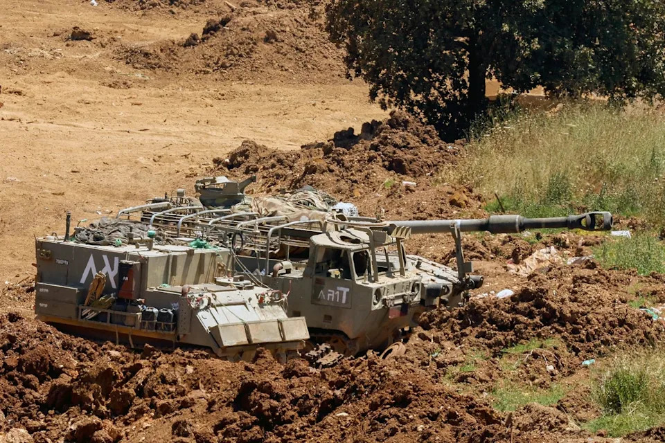 ‘The other thing that I would say is that over the last three months, two-thirds of the defensive weapons that have protected your homeland have been built by American hands and paid for by American tax dollars,’ Vance told Israel (AFP via Getty Images)