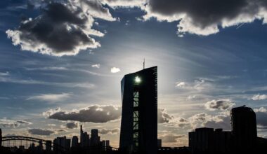 Europe's central bank raises rates to fight inflation from Iran war, the Fed to decide next week