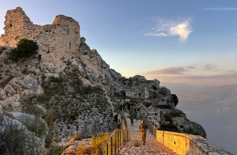 IDF soldiers operating in Lebanon's Beaufort Ridge, shared by the military on May 31, 2026.