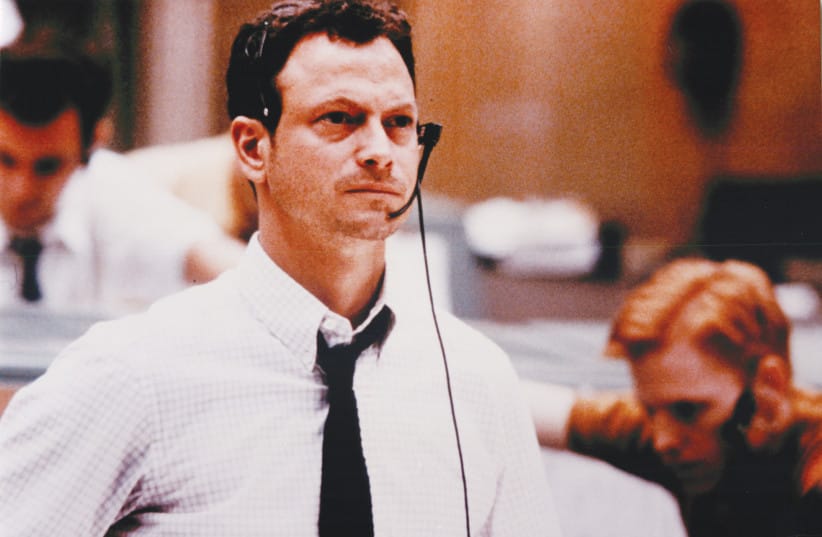 On the set of 1995’s ‘Apollo 13,’ playing navigator and astronaut Ken Mattingly.