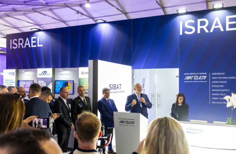 The opening of Israel's National Pavilion at ILA Berlin 2026 in Germany
