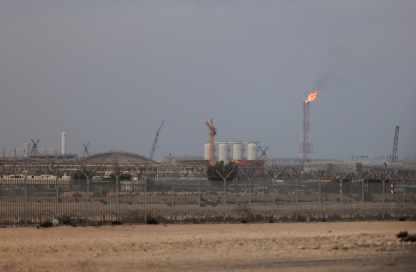 A picture of Qatar Energy's operating facilities on March 3, 2026 in Ras Laffan Industrial City, Qatar.