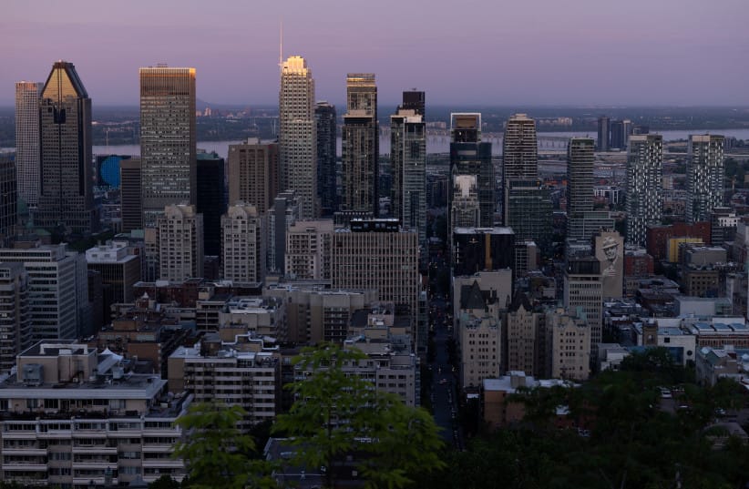 Buildings stand in Montreal, Quebec, Canada, June 2, 2026.