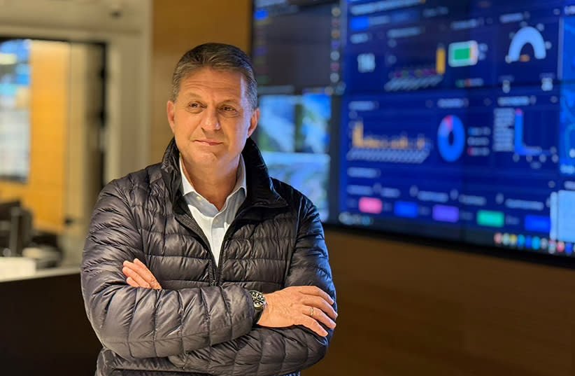 Bibas in his city's innovation center.