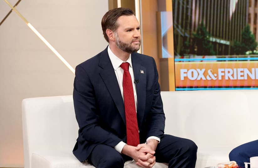  Vice President JD Vance Visits "FOX & Friends" NEW YORK, NEW YORK - JUNE 16: Vice President JD Vance visits "FOX & Friends" at Fox News Channel Studios on June 16, 2026 in New York City. 