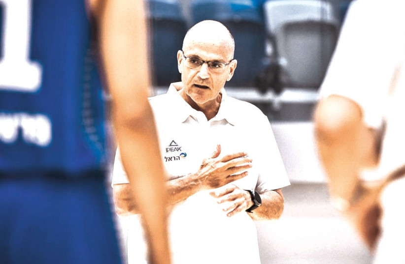 Israel National Basketball Team head coach Ariel Beit Halachmi