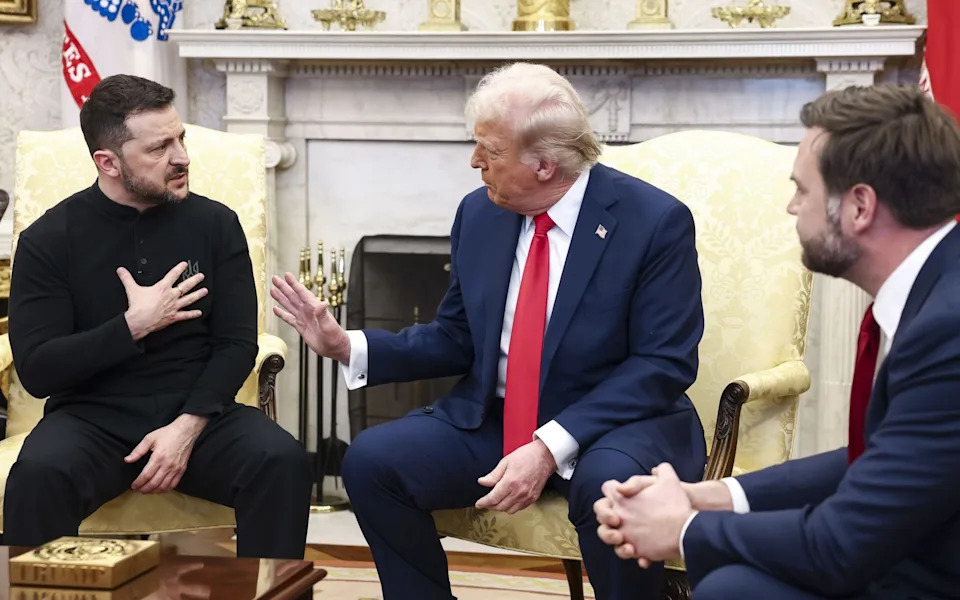 Donald Trump is due to meet Volodymyr Zelensky at the G7 on Tuesday, 16 months after they clashed at the White House