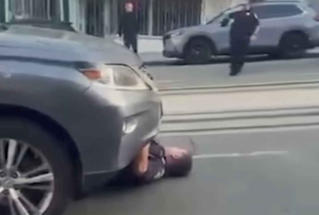 Two Officers Hit, One Pinned Beneath Lexus After Trader Joe's Shoplifting Suspect Runs Into Traffic