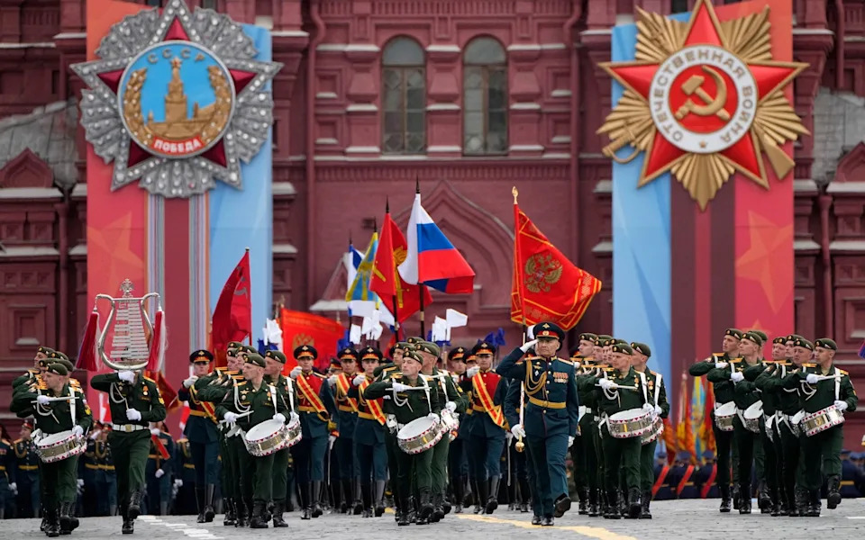 This year's scaled-down Victory Day parade showed Putin's mounting unease