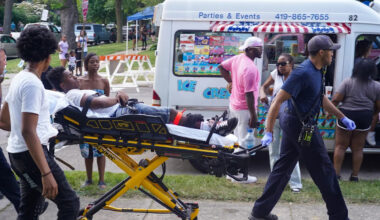 Police arrest a suspect in a shooting at an Ohio festival that wounded 12
