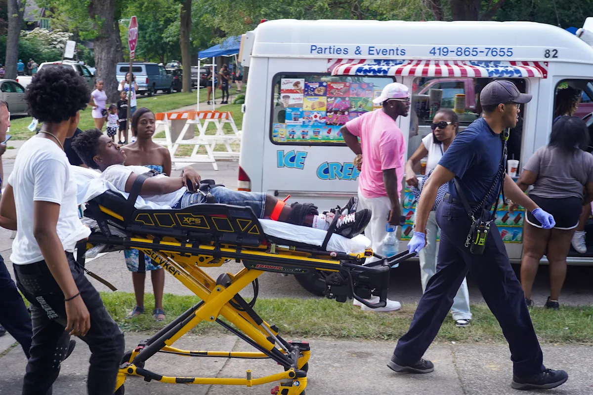 Police arrest a suspect in a shooting at an Ohio festival that wounded 12