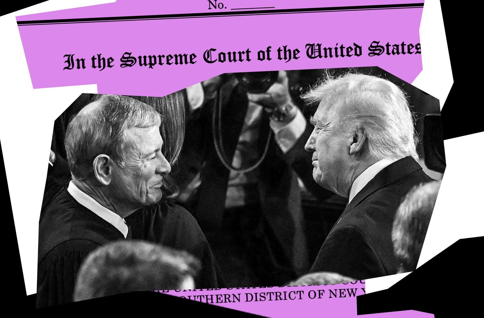 The John Roberts vs. Donald Trump story conceals something sinister.