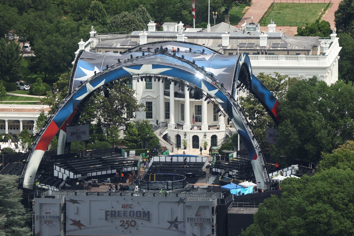 Trump’s UFC Claw will come down ‘immediately,’ White House says — despite president saying it could be there forever