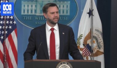 From a White House podium, JD Vance delivers 'stunning development' in US-Israel relationship