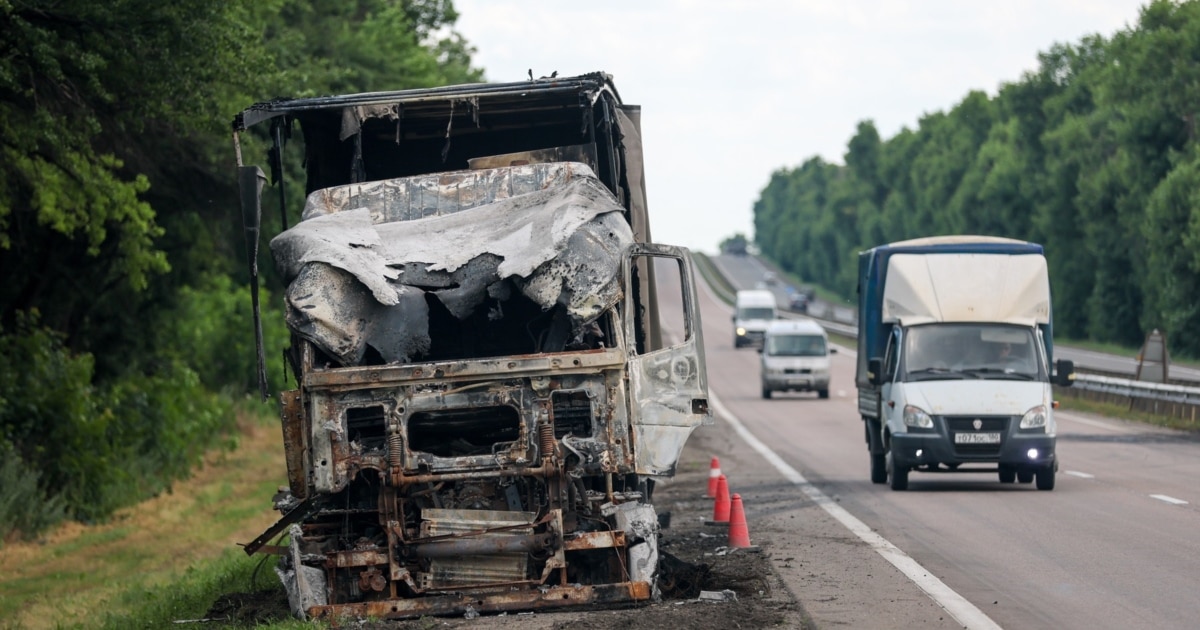 New Images Show Impact Of Ukraine 'Middle Strike' Drone Campaign - Radio Free Europe/Radio Liberty