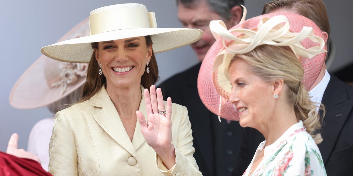 Sophie, Duchess of Edinburgh Wears Floral Suzannah London Dress to Garter Day 2026