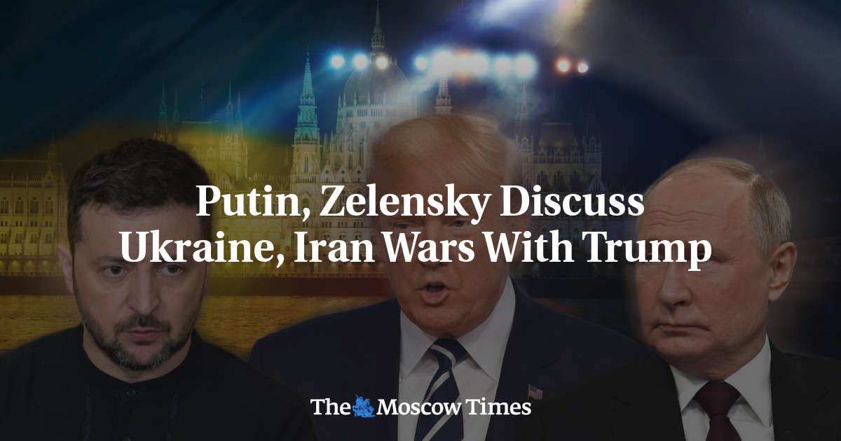 Putin, Zelensky Discuss Ukraine, Iran Wars With Trump 