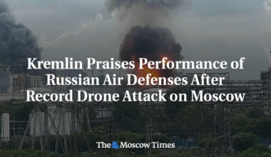 Kremlin Praises Performance of Russian Air Defenses After Record Drone Attack on Moscow