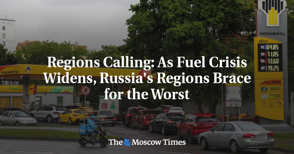 Regions Calling: As Fuel Crisis Widens, Russia's Regions Brace for the Worst