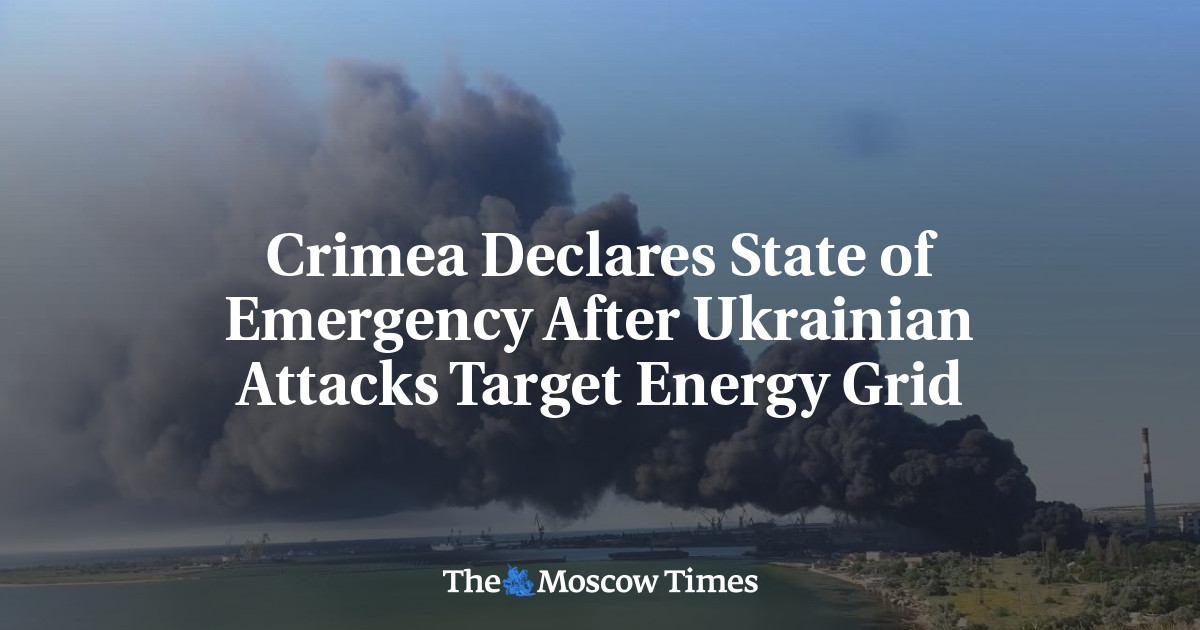 Crimea Declares State of Emergency After Ukrainian Attacks Target Energy Grid