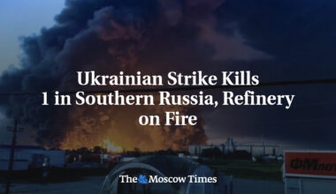 Ukrainian Strike Kills 1 in Southern Russia, Refinery on Fire