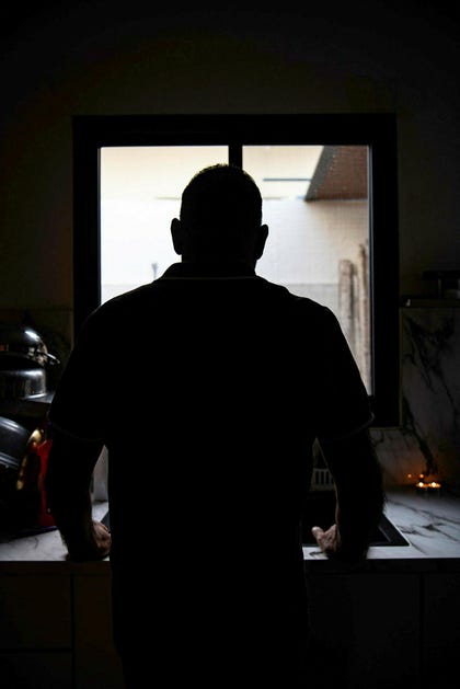 Yosef's father, this week. The conversation took place in their home, in a community whose name they asked not to disclose due to harassment suffered by the other children since the affair became public. Credit: Gil Eliyahu Yosef's father, this week. The conversation took place in their home, in a community whose name they asked not to disclose due to harassment suffered by the other children since the affair became public.