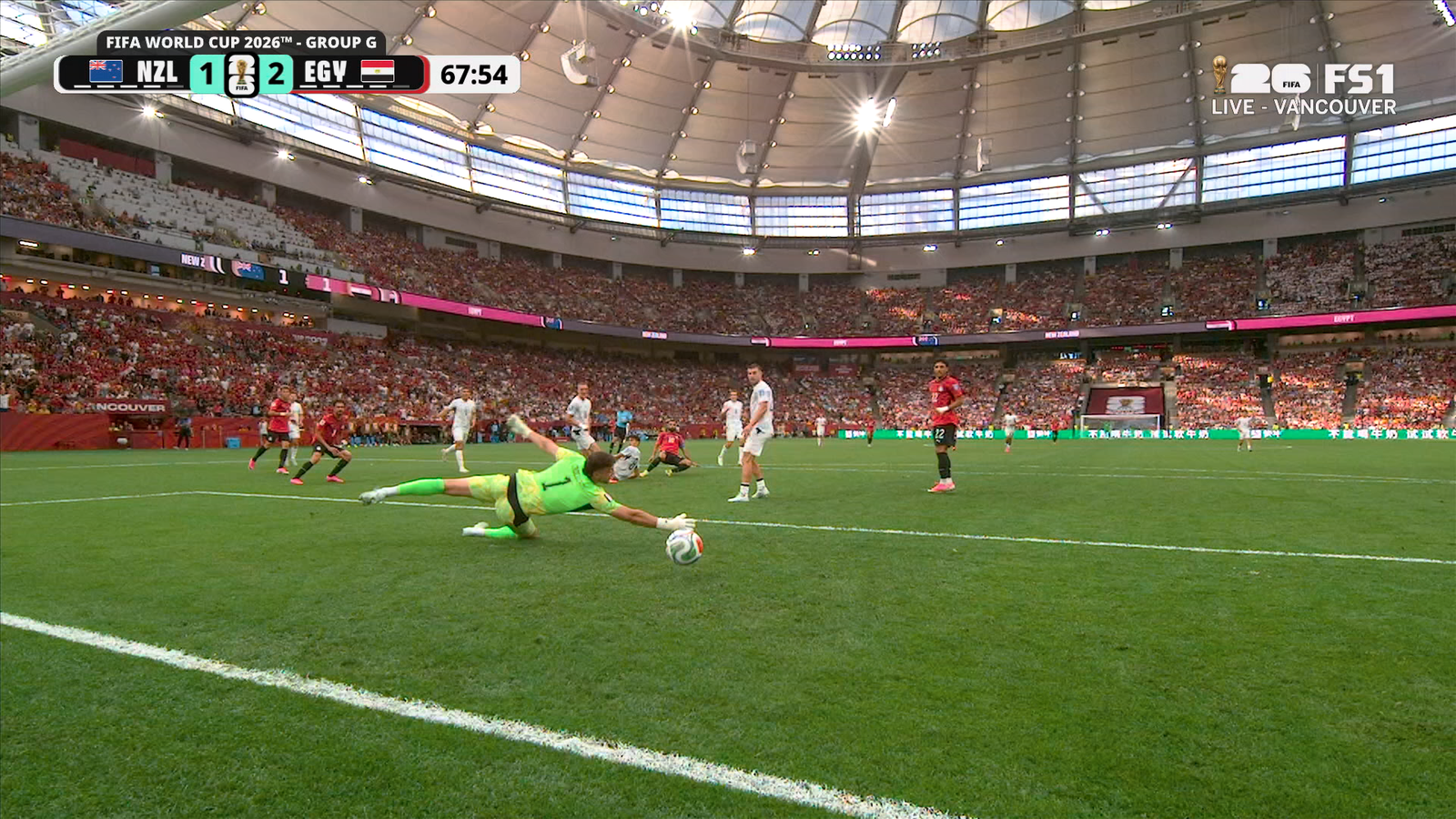 Mohamed Salah gives Egypt lead with goal vs New Zealand | 2026 FIFA World Cup™