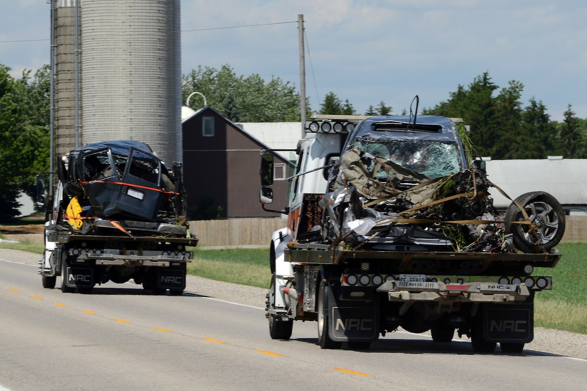 Six people remain in hospital after rural Ontario crash killed five children